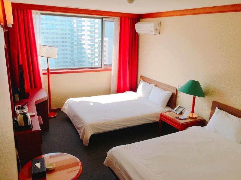 Dawn Beach Hotel Busan Esterno foto
